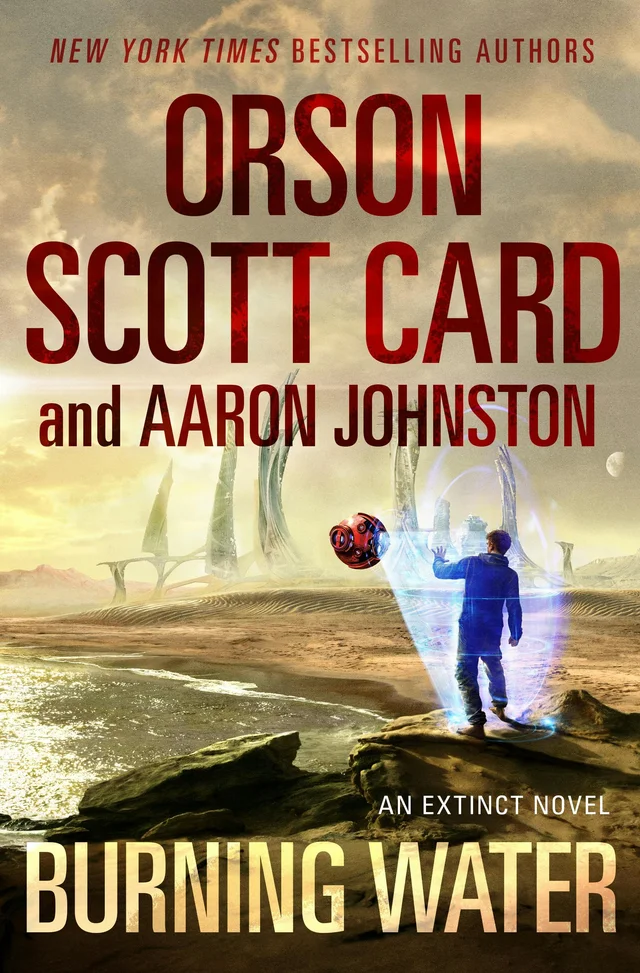 Cover of Burning Water by Orson Scott Card and Aaron Johnston
