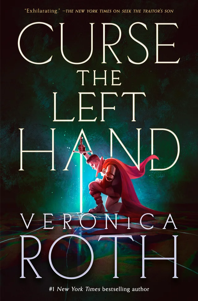 Advance cover of Curse the Left Hand by Veronica Roth