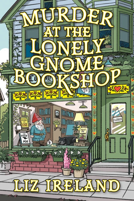 Murder at the Lonely Gnome Bookshop cover