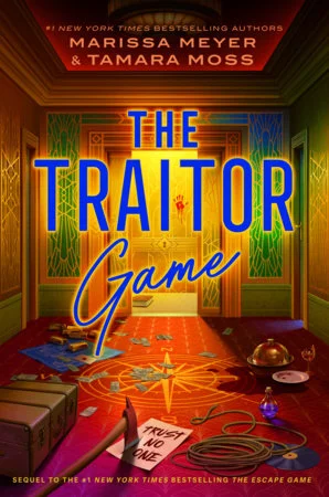 Publisher ebook front artwork for The Traitor Game by Marissa Meyer and Tamara Moss