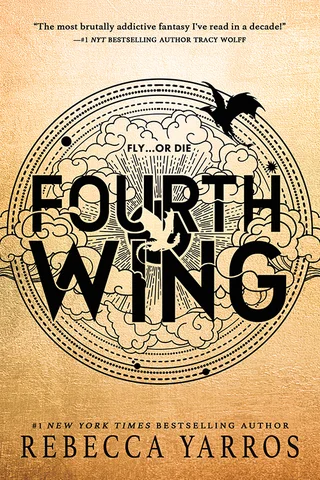 Cover of Fourth Wing by Rebecca Yarros