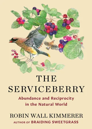 Cover of The Serviceberry by Robin Wall Kimmerer
